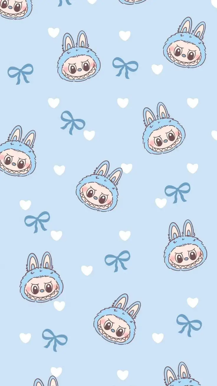 تصویر زمینه لبوبو بنفش