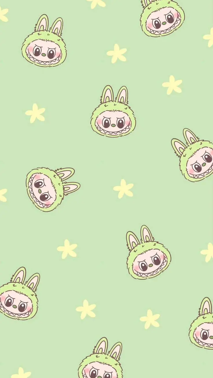 تصویر زمینه لبوبو بنفش