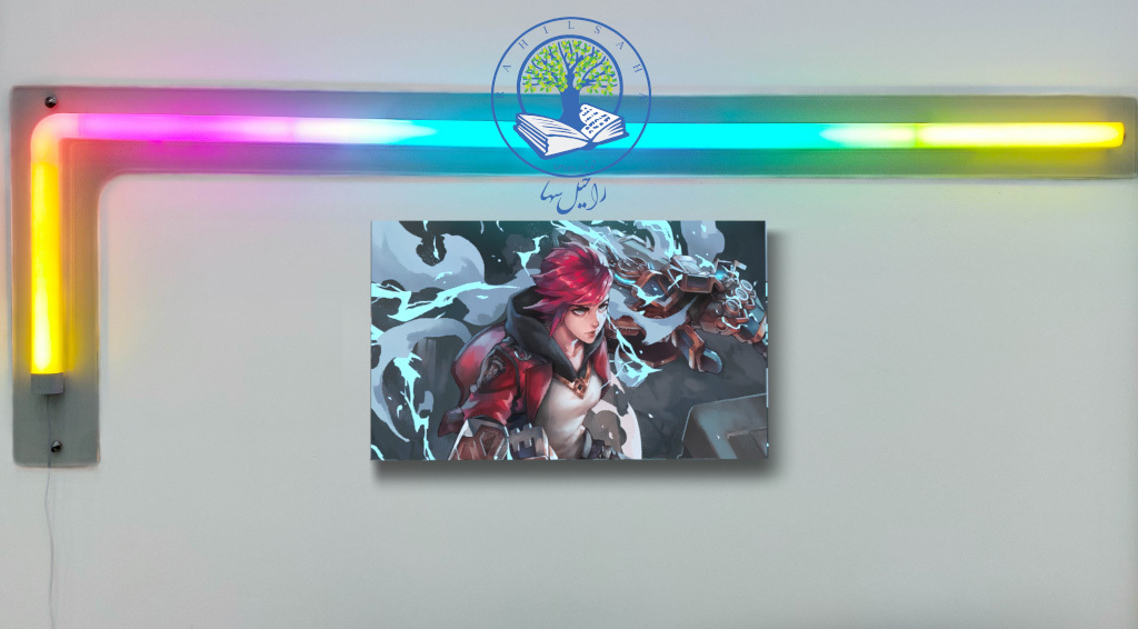  تابلو شاسی انیمیشن آرکین تابلو عکس arcane تابلو عکس jinx تابلو عکس vi خرید تابلو شاسی عکس جینکس 