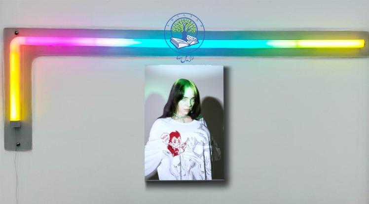 تابلو شاسی عکس بیلی آیلیش تابلو عکس بیلی آیلیش پوستر بیلی آیلیش عکس billie eilish خرید تابلو بیلی آیلیش خرید تابلو سلب